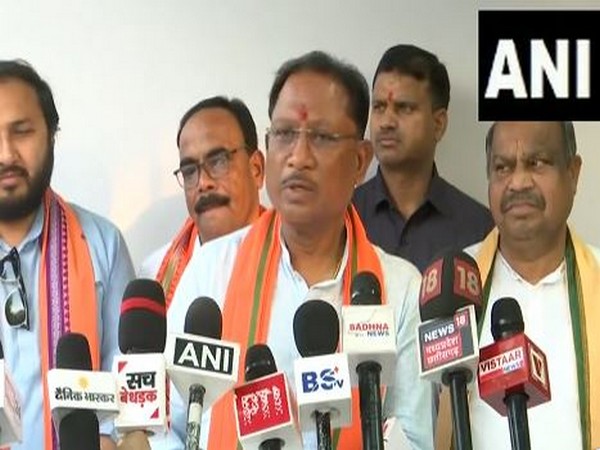 Chhattisgarh Chief Minister Vishnu Deo Sai (Photo/ANI)