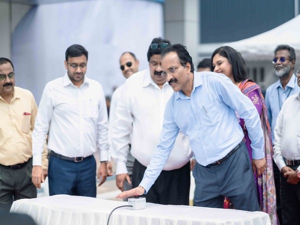 ISRO Chief Somnath unveils Zero Emission initiative of SFO Technologies (Photo/ANI)