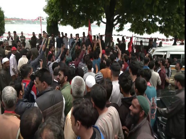 Lok Sabha elections are being held for the first time in the Union Territory since the abrogation of Article 370 nearly five years ago.(Photo/ANI)