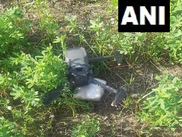 BSF recovers China-made drone with 520gm heroin from Amritsar (Photo/ANI)