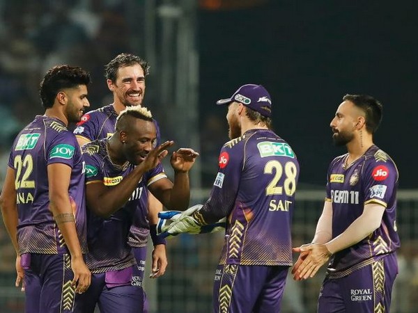 KKR team celebrating a wicket. (Photo- IPL)