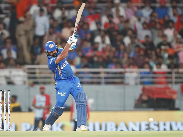 Rohit Sharma in action against Punjab Kings. (Picture: IPL)