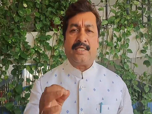 Congress leader Rajesh Rathorre (Image/ANI)