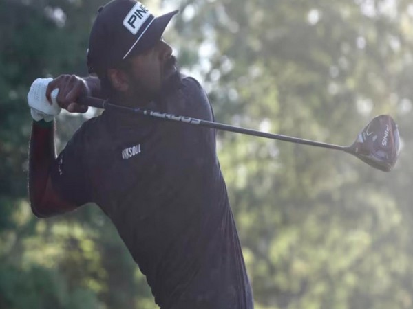 Indian American golfer Sahith Theegala in action during Wells Fargo Championship (Image: PGA)