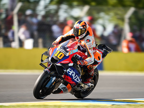Honda rider Luca Marini (Image: Honda team)