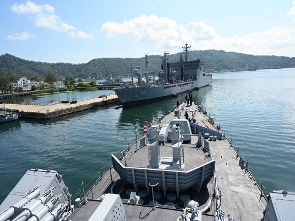 Indian Naval Ships Delhi and Shakti arrive at Malaysia's Kota Kinabalu (Image Credit: Indian Navy)