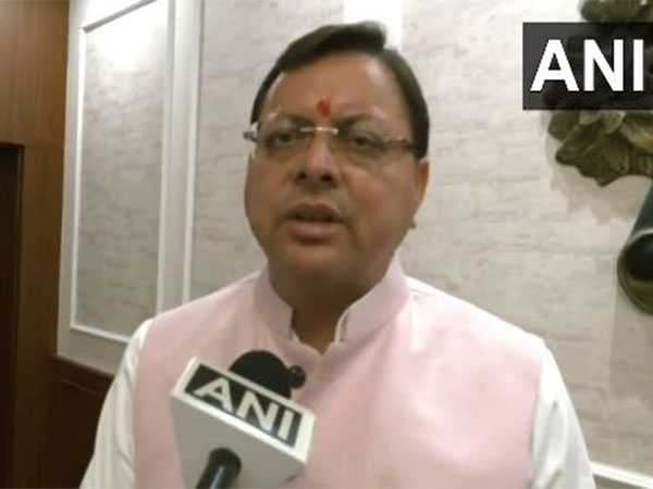 Uttarakhand CM Pushkar Singh Dhami (Photo/ANI)
