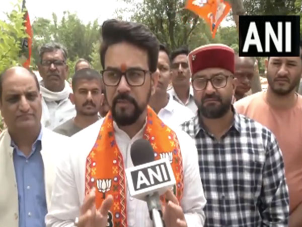 Union Minister Anurag Thakur (Photo/ANI)