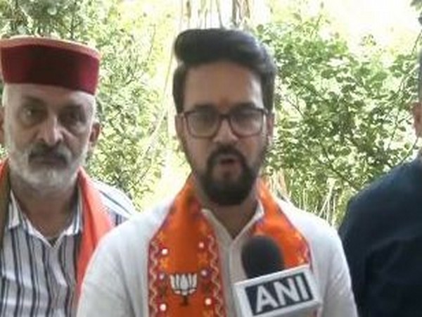 Union Minister and BJP leader Anurag Thakur (Photo/ANI)