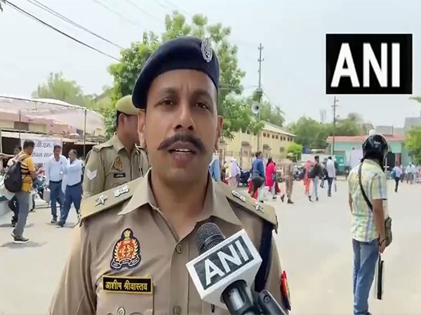 Deputy Commissioner of Police (DCP) Crime Kanpur Nagar, Ashish Srivastava (Image/ANI)