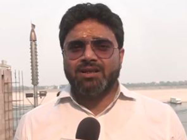 Vishwa Bhushan Mishra, Chief Executive Officer, Shri Kashi Vishwanath Temple Trust (Photo/ANI)