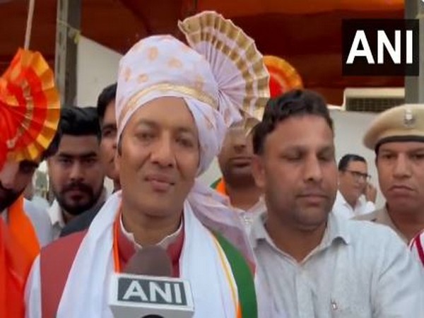 BJP candidate from Kurukshetra Naveen Jindal (Photo/ANI)