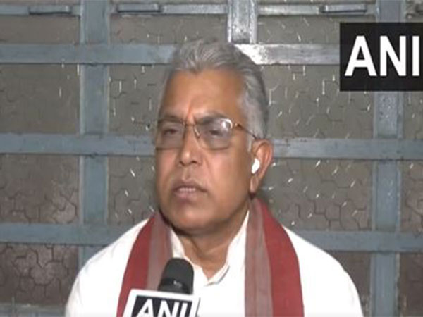 BJP candidate Dilip Ghosh. (Photo/ANI)