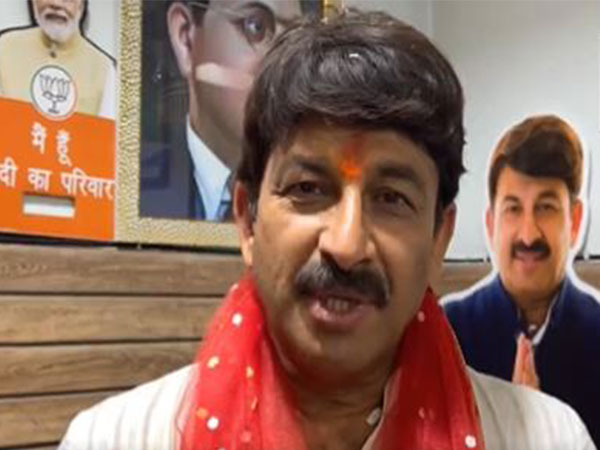 BJP candidate Manoj Tiwari. (Photo/ANI)
