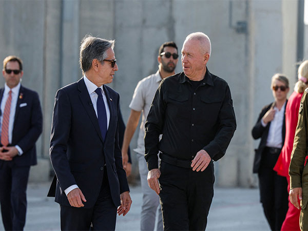 US Secretary of State Blinken visits the Kerem Shalom border crossing to Gaza (File Photo/Reuters)