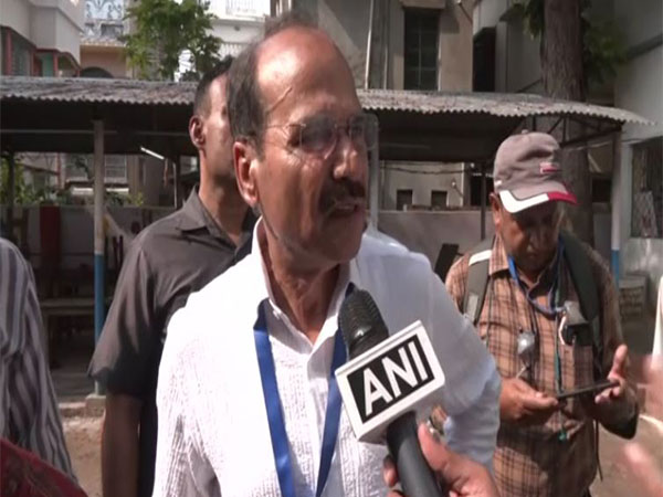 Congress MP and party candidate from Berhampore, Adhir Ranjan Chowdhury. (Photo/ANI)