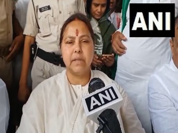 Rashtriya Janata Dal candidate from Patliputra Lok Sabha constituency, Misa Bharti (Photo/ANI)