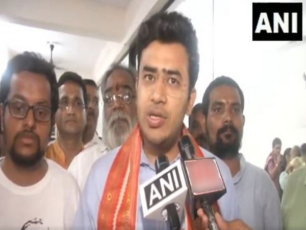 Tejasvi Surya, National President, BJYM (Photo/ANI)