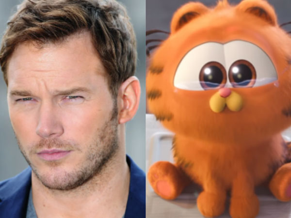 Chris Pratt, a still from 'The Garfield Movie' (Image source: Instagram)