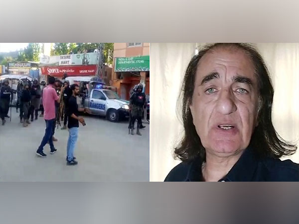 Political activist from Pakistan-occupied Jammu and Kashmir (PoJK) Amjad Ayub Mirza (Photo/ANI)