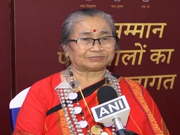 Padma awardee Tripura weaver Smriti Rekha Chakma (Photo/ANI)