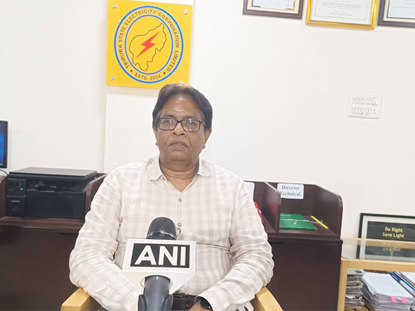 Debasish Sarkar, Managing Director of TSECL (Photo/ANI)