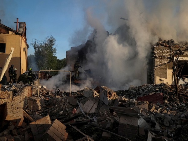 Aftermath of a Russian missile strike in Kharkiv (Photo/Reuters)