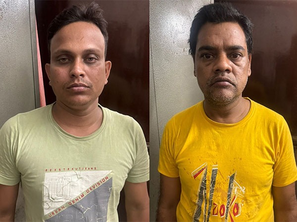 Two suspected Bangladeshi terrorists nabbed in Assam (Photo/ANI)