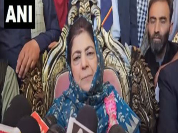 PDP chief Mehbooba Mufti (Photo/ANI)