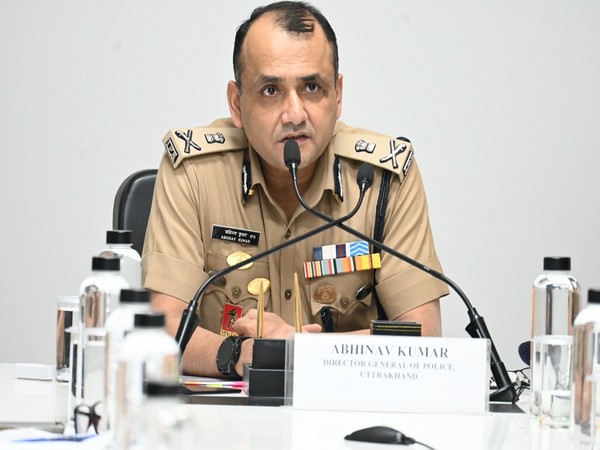 Uttarakhand Director General of Police Abhinav Kumar (Photo/ANI)