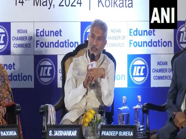 External Affairs Minister S Jaishankar in Kolkata, West Bengal. (Photo: ANI)