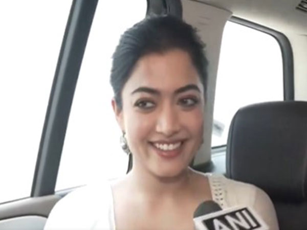 Rashmika Mandanna (Image source/ANI) 