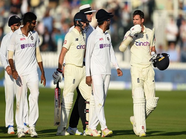 James Anderson in argument with Indian players (Photo: X)