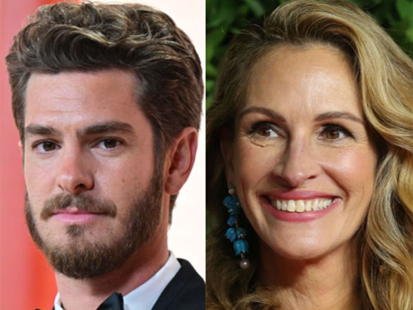 Andrew Garfield, Julia Roberts (Image source: Instagram)