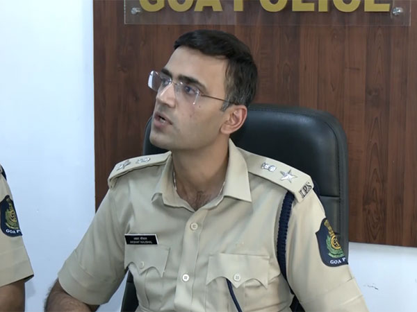 SP North Goa Porvorim Akshat Kaushal. (Photo/ANI)