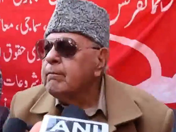 National Conference president Farooq Abdullah (Photo/ANI)