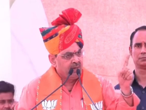Rajasthan Chief Minister Bhajan Lal Sharma (Image/ANI)