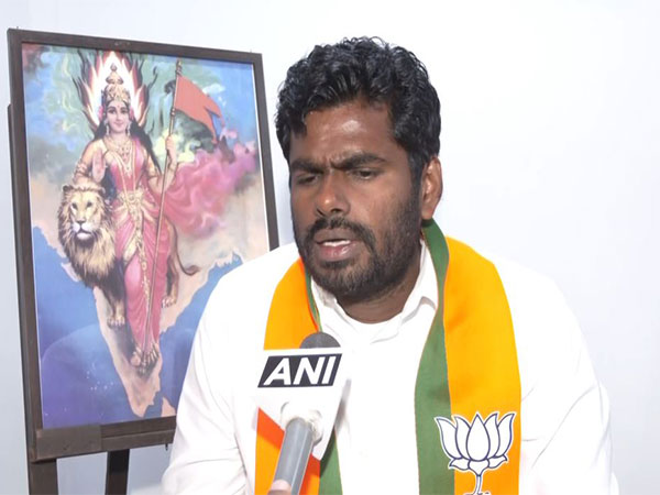 Tamil Nadu BJP president K Annamalai (Photo/ANI)