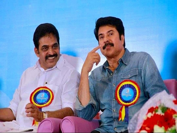 KC Venugopal, Mammootty (Image Source:  KC Venugopal's Facebook)