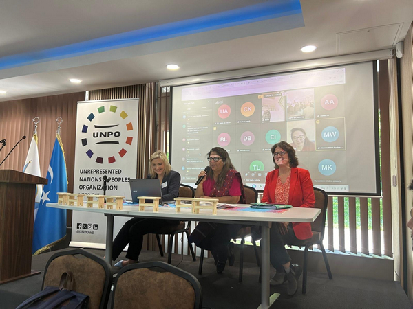 World Sindhi Congress Chairperson Rubina Shaikh elected President of UNPO (Image Credit: World Sindhi Congress)