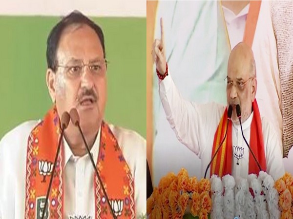 BJP's National Party Chief JP Nadda and Union Home Minister Shah. (Photo/ANI)