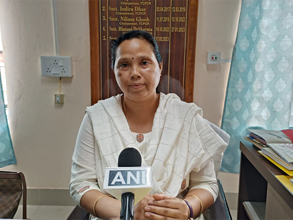 Jayanti Debbarma, Chairperson of TCPCR. (Photo/ANI)