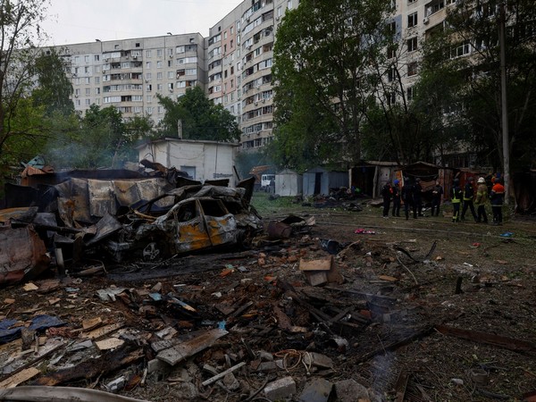 Aftermath of a Russian missile strike in Kharkiv (Photo/Reuters)
