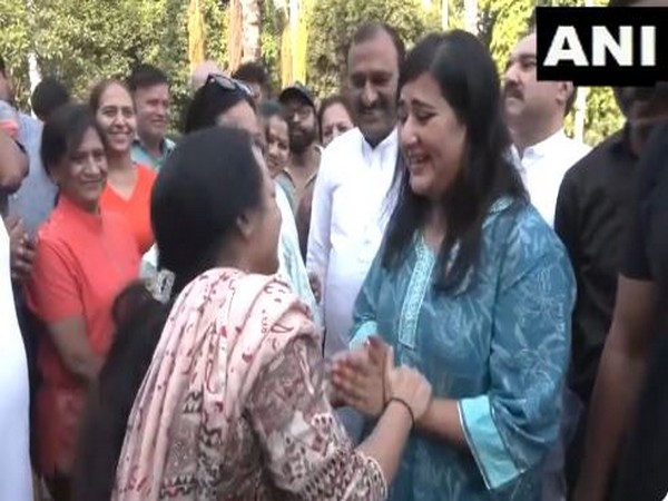 BJP candidate from New Delhi Lok Sabha seat Bansuri Swaraj (Photo/ANI)