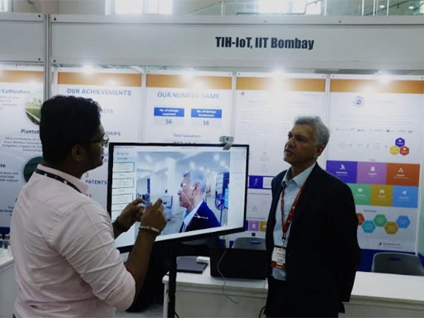 (L-R) PhsyioAI showcases their products to Sanjay Sehgal, Founder, Managing Partner, and CEO, East West Capital Partners