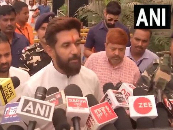 LJP (Ram Vilas) chief and candidate from Hajipur Lok Sabha seat Chirag Paswan (Photo/ANI)