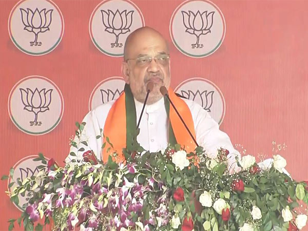 Union Home Minister Amit Shah at Sitamarhi (Photo/ANI)