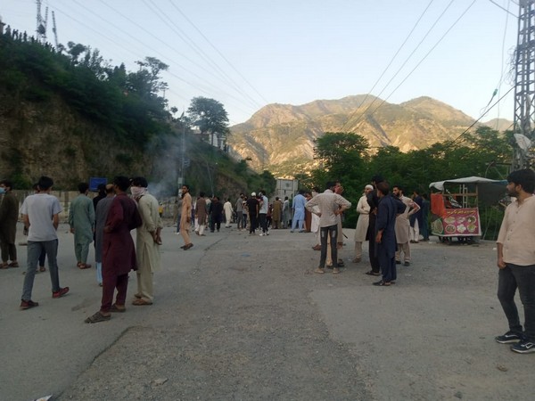 Protests in PoJK (File Photo/ANI)