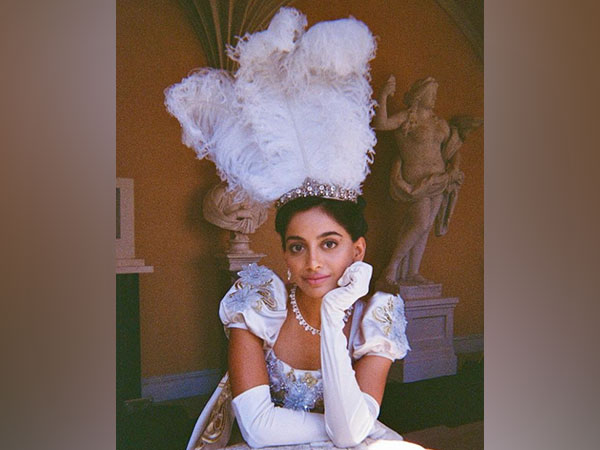 Banita Sandhu as Miss Malhotra in a still from 'Bridgerton 3' (Image source: Instagram)