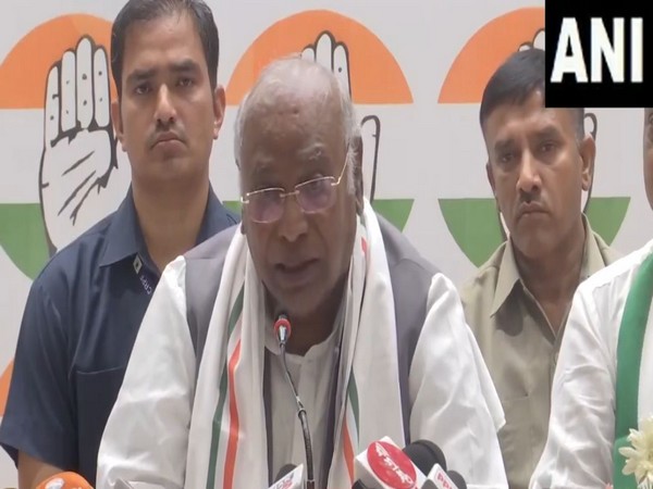 Congress president Malliakarjun Kharge (Photo/ANI)